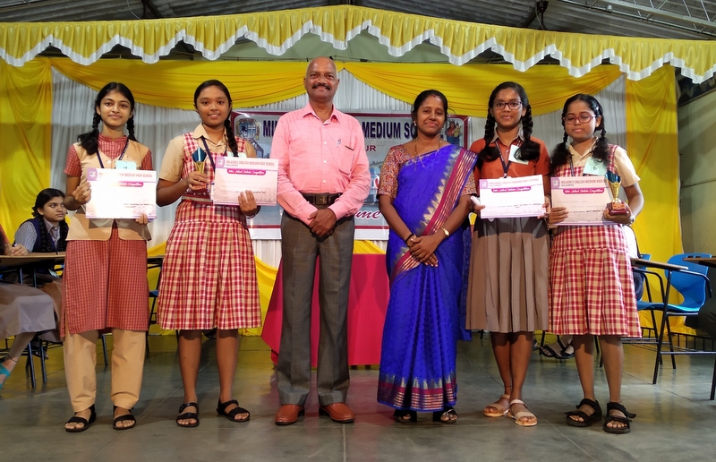 Shanthiniketan School Alevoor & Milagres Eng. Medium excel in G. L. D’ Cruz Inter-School Debate Competition